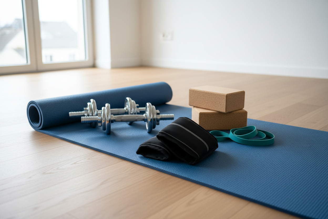set props de Mat de Yoga con pesas